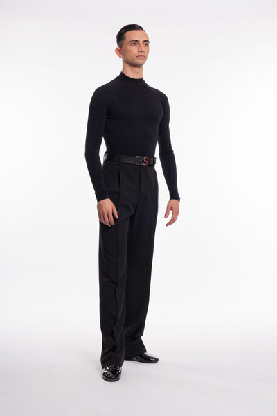 high quality Italian made ballroom dancewear australia.  made in italy, luxury ballroom dance clothing for ladies & gents, mens ballroom dance wear.Free Australia-wide shipping. Best price worldwide.
RS Atelier Duccio men's ballroom and Latin dance trousers.
Step onto the practice floor or competition floor in the RS Atelier Duccio trousers, designed for a polished fit and comfortable movement. This newer design has smaller pleats and a narrower leg than the popular Lorenzo trousers, giving ballroom, Latin
