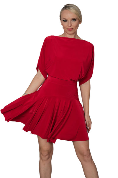 Free Australian Delivery - Best Price Delivered Worldwide.

This D2401 Simple Short Dress is perfect for dancing with its wide, moving skirt and sexy back slit. Get ready to turn heads on the dance floor with this versatile and stylish dress. A great dress for parties, social dancing, evening wear plus dance medals &amp; competitions. Belt &amp; accessories sold separately.