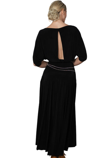 Free Australian Delivery - Best Price Delivered Worldwide.

Expertly crafted for the ballroom, the D2402 Simple Long Dress offers a loose top design and a stylish slit in the back for maximum comfort and mobility. Perfect for dancers looking for a simple yet elegant look. A great dress for parties, social dancing, evening wear plus dance medals &amp; competitions.