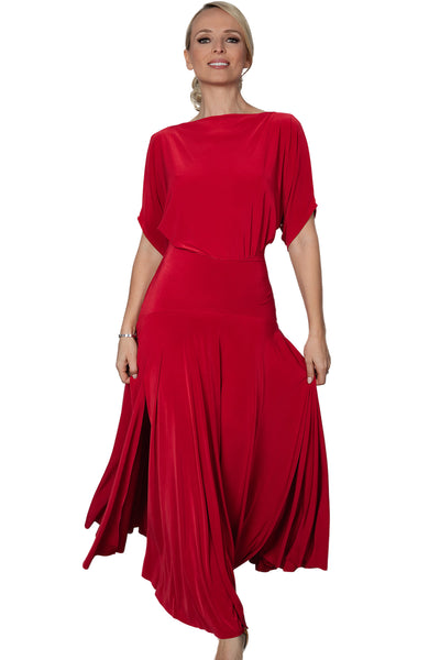 Free Australian Delivery - Best Price Delivered Worldwide.

Expertly crafted for the ballroom, the D2402 Simple Long Dress offers a loose top design and a stylish slit in the back for maximum comfort and mobility. Perfect for dancers looking for a simple yet elegant look. A great dress for parties, social dancing, evening wear plus dance medals &amp; competitions.