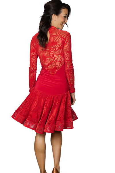 Free Australian Delivery - Best Price Delivered Worldwide.

Best Seller!&nbsp; D2410 Short Velvet Burnout Gown

Elevate your look on the Dance floor with our D2410 Short Velvet Burnout Gown. This stunning gown features a luxurious velvet burnout inset that adds a touch of elegance. The full skirt with crinoline provides a beautiful silhouette that will make you stand out in any event. Be ready to turn heads and make a statement in this gorgeous gown. Perfect for latin &amp; salsa, social dancing &amp; parti