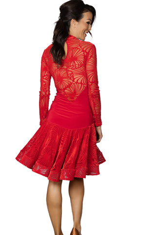 Free Australian Delivery - Best Price Delivered Worldwide.

Best Seller!&nbsp; D2410 Short Velvet Burnout Gown

Elevate your look on the Dance floor with our D2410 Short Velvet Burnout Gown. This stunning gown features a luxurious velvet burnout inset that adds a touch of elegance. The full skirt with crinoline provides a beautiful silhouette that will make you stand out in any event. Be ready to turn heads and make a statement in this gorgeous gown. Perfect for latin &amp; salsa, social dancing &amp; parti