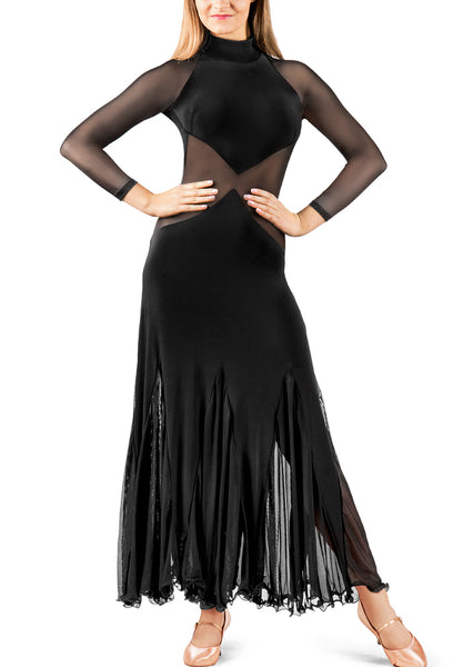 Dancebox Balestra Ballroom Dress Black