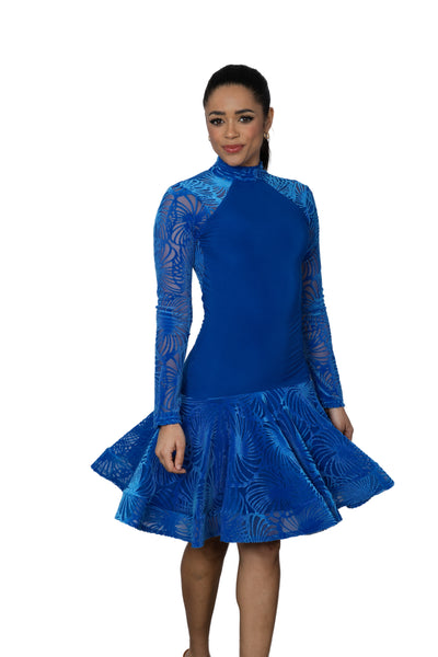 Free Australian Delivery - Best Price Delivered Worldwide.

Best Seller!&nbsp; D2410 Short Velvet Burnout Gown

Elevate your look on the Dance floor with our D2410 Short Velvet Burnout Gown. This stunning gown features a luxurious velvet burnout inset that adds a touch of elegance. The full skirt with crinoline provides a beautiful silhouette that will make you stand out in any event. Be ready to turn heads and make a statement in this gorgeous gown. Perfect for latin &amp; salsa, social dancing &amp; parti