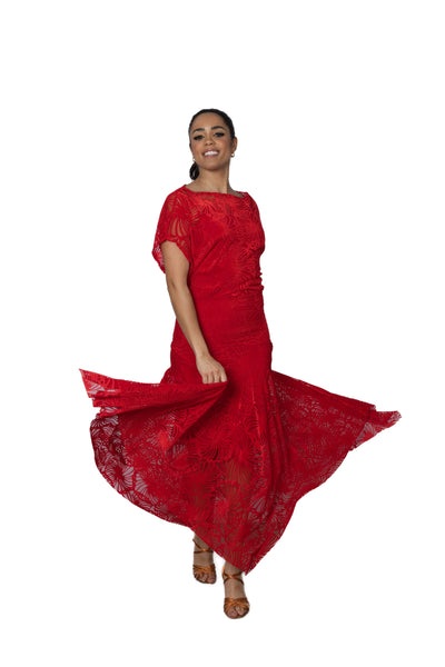 Free Australian Delivery - Best Price Delivered Worldwide.

D2412 Long Blouson Burnout Velvet Dress.

Indulge in sophistication with our D2412 Long Blouson Burnout Velvet Dress. This luxurious piece features a loose blouson top and a square cut velvet burnout skirt, creating a stunning silhouette. Elevate your style with this elegant and exclusive dress. Perfect for social dancing &amp; parties, medal exams, performance &amp; competitions.