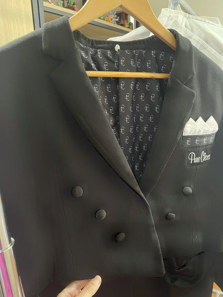 Pre-Owned Pure Class Bespoke Ballroom Tailsuit Jacket — Worn Once