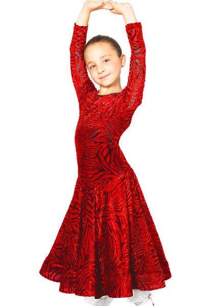 Free Australia-wide delivery - Great Prices Delivered Worldwide.

Dress your little girl in style with the Dance America JR-D2V Girls Velvet Standard Dress. Made with soft velvet material, this dress is both comfortable and fashionable. Perfect for any occasion, it will make your little one feel special and confident. Upgrade her wardrobe with this must-have dress. Always check with your coach to ensure that your selection meets DanceSport regulations for your area. Created using only the finest quality, st