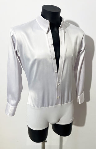 Latin Body/Shirt White Satin (Sponsored Shirt)