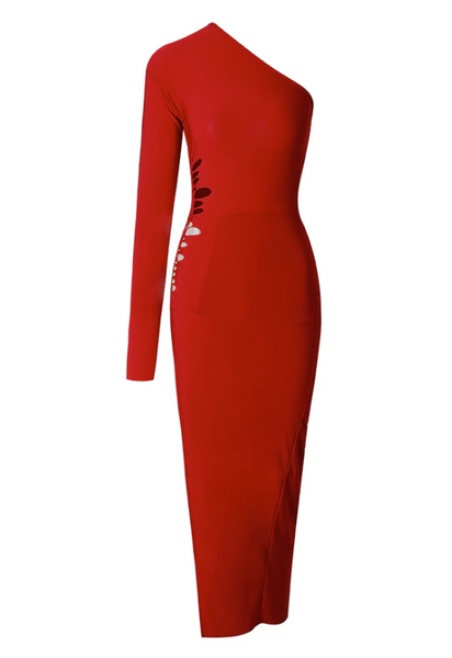 ZYM Rosing Dress 2253 in Black or Wine Red