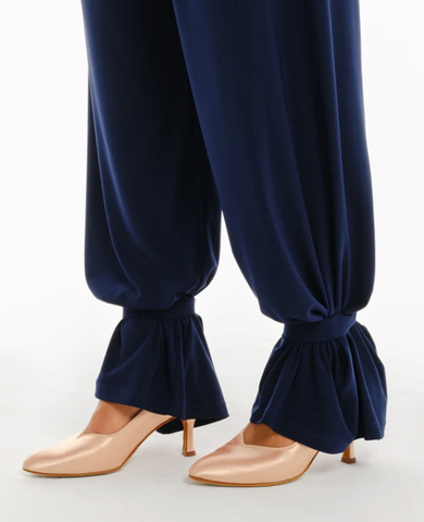 Navy Ankle Straps for Trousers