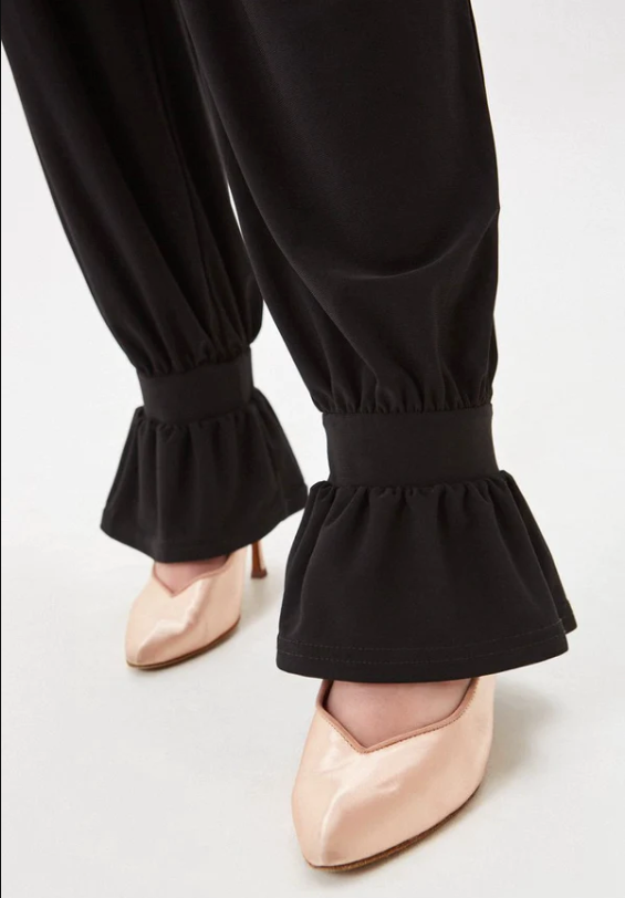 Black Ankle Straps for Trousers