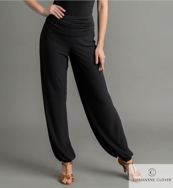 SALE Chrisanne Clover Emma Practice Trousers in Black