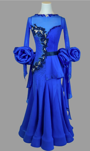 All dresses are designed and produced using the finest dance fabrics and trim by EM Couture's talented dressmakers and sourced for Dancewear For You customers at exclusive prices with worldwide delivery.

Drop us a line if you wish to have your dress produced in a different colour scheme or to enquire about the Couture Service from EM Couture and Dancewear For You to create your perfect Ballroom or Latin Dress of your dreams!.