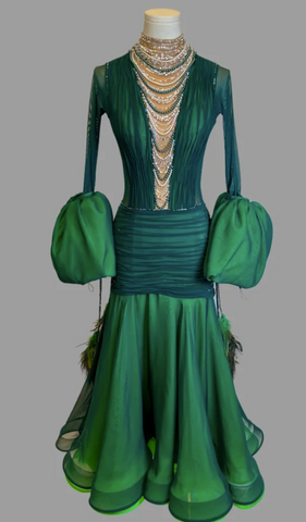 All dresses are designed and produced using the finest dance fabrics and trim by EM Couture's talented dressmakers and sourced for Dancewear For You customers at exclusive prices with worldwide delivery.

Drop us a line if you wish to have your dress produced in a different colour scheme or to enquire about the Couture Service from EM Couture and Dancewear For You to create your perfect Ballroom or Latin Dress of your dreams!.