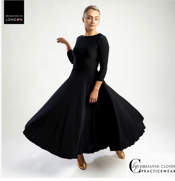 FREE AUSTRALIA-WIDE SHIPPING.&nbsp; Best price worldwide with tracking.


This classic full circle flared Ballroom skirt features a stylish roll hem finish and is made from comfortable stretch crepe, secured by an elasticated branded waistband. Its elegant flow and striking flare make it a perfect match for other items in the collection, including the Taurus Leotard and Athena Top.

Designed for the dancer who loves to shine, this skirt is all about elegance and comfort. The stretch fabric allows for ease o