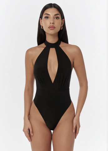 Free Australian Shipping - Best price worldwide.

Dramatic. Magnetic. Unapologetic. The Charlotte Bodysuit hugs you in all the right places, with a deep décolleté and bold choker neckline that commands attention — wherever you go.

Removable&nbsp;cups
Snap button closure at the hem
Button closer at the neck
Made of the light and stretchy fabric

String bottom