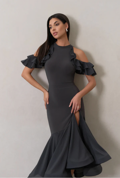 Free Australia-wide Shipping.&nbsp; Best price worldwide.

The Lilian is our most elegant creation and the classy skirt you’ve been waiting for. It features a feminine silhouette and an intriguing split that reveals some skin during the dance. Elevate your ballroom look with Danza! Perfect for ballroom &amp; smooth dance practice, social dancing, medals &amp; dancesport competitions.