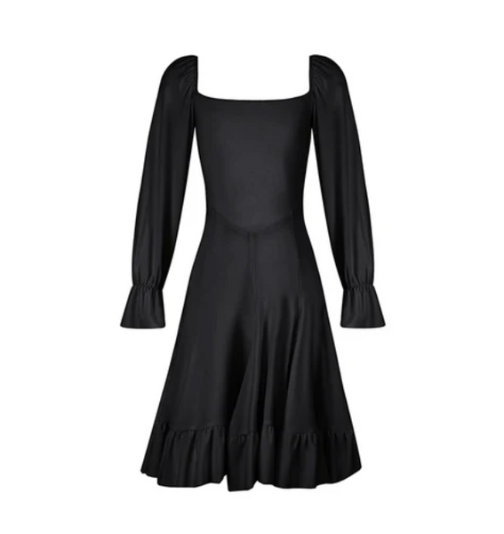 Free Australia-wide Shipping. &nbsp;Best Price Worldwide.


Fairy Dress brings every little princess to life. With a dainty square neckline and soft puffed sleeves, it’s elegance made playful. The back tie fits her just right while the full skirt swirls with every spin. It’s dreamy, it’s sweet, and it turns everyday moments into little royal occasions. The perfect girls dress for Ballroom &amp; Latin Dancing, Parties &amp; Events. Necklace sold separately.