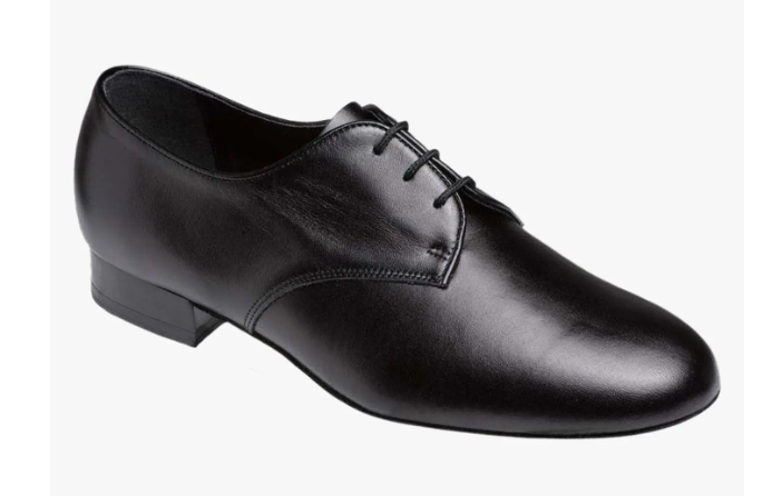 Australia-wide priority shipping with tracking is already included in the price of all Supadance Shoes.&nbsp; Nothing more to pay!&nbsp; Contact us for express options. Worldwide delivery calculated at checkout.

No return or exchange on this special order item.

Best Seller! Mens ballroom shoes in Black Leather.
Regular, wide and extra wide fittings.
New, impact absorbing low heel.
Full suede sole