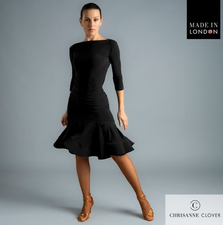 FREE AUSTRALIA-WIDE SHIPPING.&nbsp; Best price worldwide with tracking.


The Freya Skirt is an elegant Latin drop hem design created to impress on the dance floor. Featuring a beautifully flared hem enhanced with concealed crinoline, this skirt delivers extra volume and graceful movement, accentuating your dance lines and elongating the leg silhouette.

Gathered detailing at both the front and back waist panels adds depth and texture, creating a flattering shape that enhances your figure. Perfectly paired 
