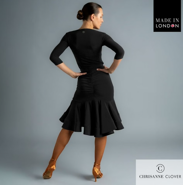 FREE AUSTRALIA-WIDE SHIPPING.&nbsp; Best price worldwide with tracking.


The Freya Skirt is an elegant Latin drop hem design created to impress on the dance floor. Featuring a beautifully flared hem enhanced with concealed crinoline, this skirt delivers extra volume and graceful movement, accentuating your dance lines and elongating the leg silhouette.

Gathered detailing at both the front and back waist panels adds depth and texture, creating a flattering shape that enhances your figure. Perfectly paired 