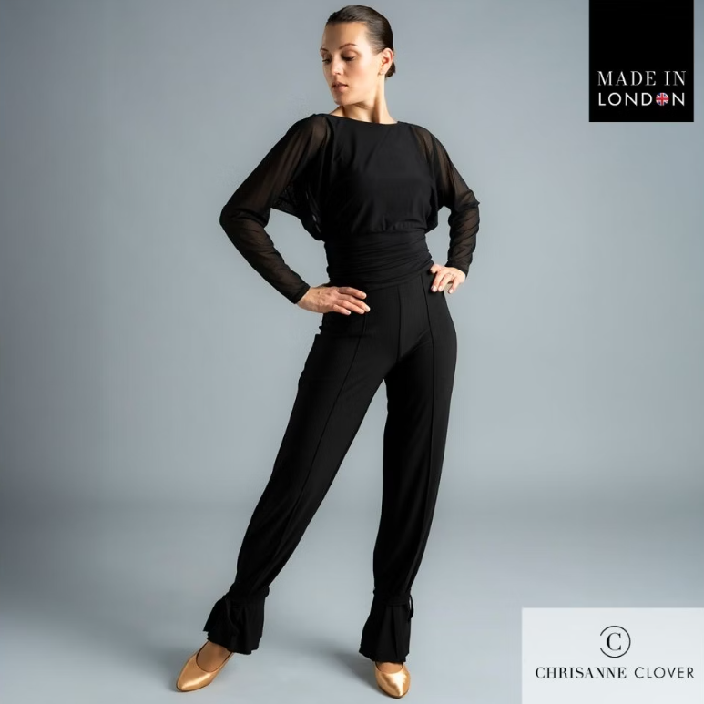 FREE AUSTRALIA-WIDE SHIPPING.&nbsp; Best price worldwide with tracking.


The Emanuela Trousers combine elegance with functionality, making them a standout choice for dancers. Featuring a distinctive tie detail at the ankle, these trousers can be styled with or without the tie for a personalized look.

Designed to flatter the figure, the trousers showcase straight legs with a refined pintuck seam running along the centre front and back for added sophistication. A centre back split, extending just below the 