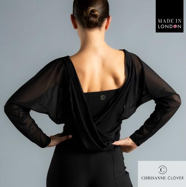FREE AUSTRALIA-WIDE SHIPPING.&nbsp; Best price worldwide with tracking.


BEST SELLER! The Charlotte Top is a sophisticated choice for dancers who appreciate elegance and versatility. This chic batwing design combines sheer stretch net layered over a stretch crepe bodice, creating a refined and stylish look.

The cowl draped back adds a fashionable contrast to the streamlined front, which is adorned with an embellished motif for a touch of luxury.&nbsp;This top is an ideal match for the Cressida Ballroom Sk