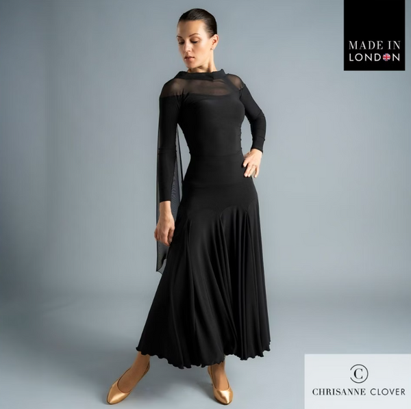 FREE AUSTRALIA-WIDE SHIPPING.&nbsp; Best price worldwide with tracking.

Experience elegance and movement with the Oakley Ballroom Skirt—a stunning design crafted for dancers who want style and performance. This gorgeous skirt features exquisite scalloped seamed detailing, with flared panels finished with a delicate roll hem edge, creating a graceful and flowing silhouette.

The elasticated waistband ensures a comfortable fit, while the 8 flared skirt panels deliver exceptional volume and flare, transformin