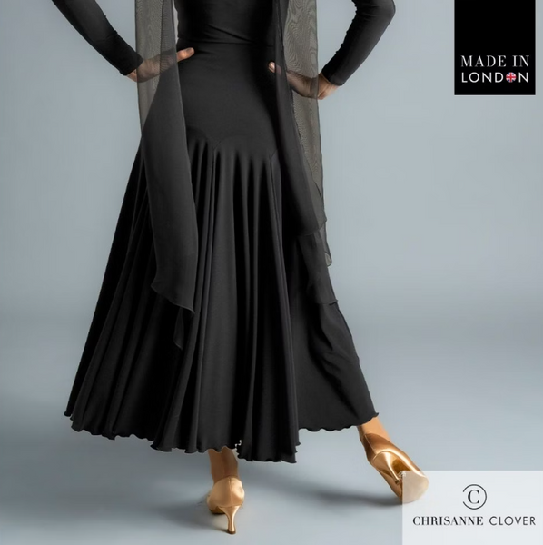 FREE AUSTRALIA-WIDE SHIPPING.&nbsp; Best price worldwide with tracking.

Experience elegance and movement with the Oakley Ballroom Skirt—a stunning design crafted for dancers who want style and performance. This gorgeous skirt features exquisite scalloped seamed detailing, with flared panels finished with a delicate roll hem edge, creating a graceful and flowing silhouette.

The elasticated waistband ensures a comfortable fit, while the 8 flared skirt panels deliver exceptional volume and flare, transformin