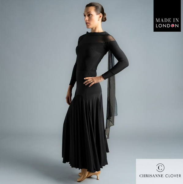 FREE AUSTRALIA-WIDE SHIPPING.&nbsp; Best price worldwide with tracking.

Experience elegance and movement with the Oakley Ballroom Skirt—a stunning design crafted for dancers who want style and performance. This gorgeous skirt features exquisite scalloped seamed detailing, with flared panels finished with a delicate roll hem edge, creating a graceful and flowing silhouette.

The elasticated waistband ensures a comfortable fit, while the 8 flared skirt panels deliver exceptional volume and flare, transformin
