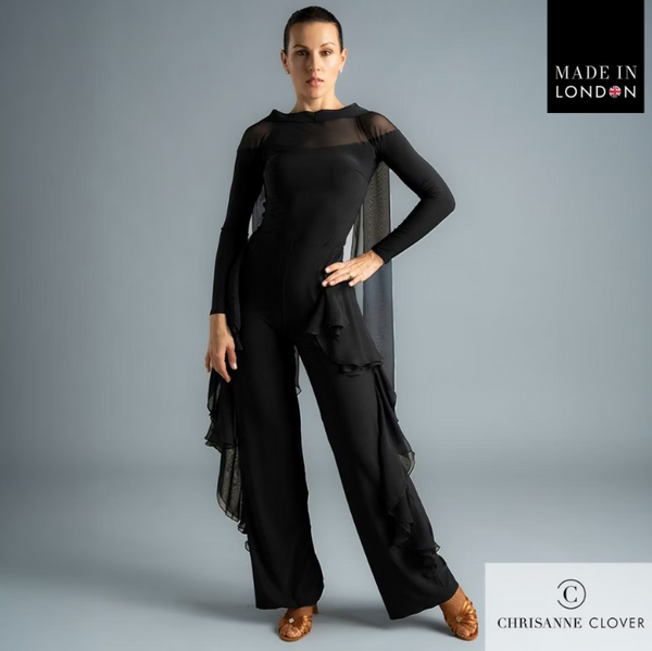 Payton Trousers | Ladies Stretch Trousers for Ballroom, Tango & Latin Dance Practice, Performance & Social Dancing