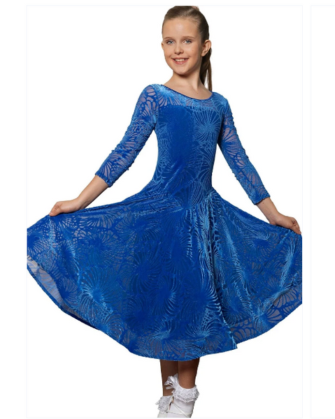 Free Australia-wide delivery - Great Prices Delivered Worldwide.

Dress your little girl in style with the Dance America JR-D2V Girls Velvet Standard Dress. Made with soft velvet material, this dress is both comfortable and fashionable. Perfect for any occasion, it will make your little one feel special and confident. Upgrade her wardrobe with this must-have dress. Always check with your coach to ensure that your selection meets DanceSport regulations for your area. Created using only the finest quality, st