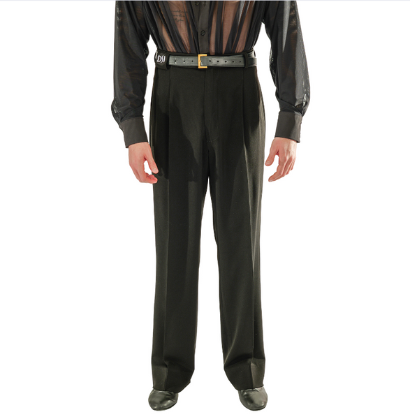 Free Australia-wide shipping. Great value worldwide.

DSI London 3961 Men's High-Waisted 2-Pleat Dance Trousers

Define your dance-floor look with the DSI London 3961 men's black dance trousers. Two front pleats bring distinctive tailored detail to the high-waisted cut, while a tapered leg creates a clean, streamlined silhouette. Belt loops give you the option to complete the look with your choice of belt.

For Latin practice, ballroom performance or an evening of tango, these pleated dance pants offer a sm