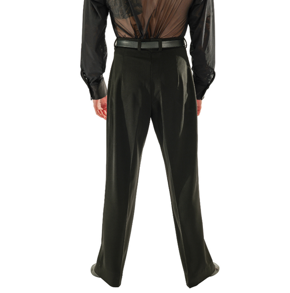 Free Australia-wide shipping. Great value worldwide.

DSI London 3961 Men's High-Waisted 2-Pleat Dance Trousers

Define your dance-floor look with the DSI London 3961 men's black dance trousers. Two front pleats bring distinctive tailored detail to the high-waisted cut, while a tapered leg creates a clean, streamlined silhouette. Belt loops give you the option to complete the look with your choice of belt.

For Latin practice, ballroom performance or an evening of tango, these pleated dance pants offer a sm