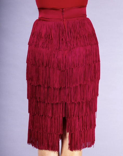 DSI-London Dee Fringe Latin Skirt Made To Order