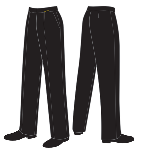 mens ballroom and latin dance trousers from dancewear for you australia and nz dancewear, dance pants with single front pleat and pockets with free shipping australia