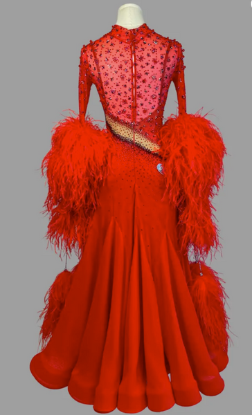 All dresses are designed and produced using the finest dance fabrics and trim by EM Couture's talented dressmakers and sourced for Dancewear For You customers at exclusive prices with worldwide delivery.

Drop us a line if you wish to have your dress produced in a different colour scheme or to enquire about the Couture Service from EM Couture and Dancewear For You to create your perfect Ballroom or Latin Dress of your dreams!.