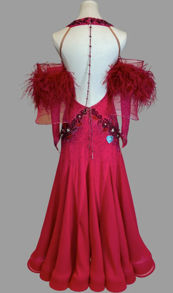 All dresses are designed and produced using the finest dance fabrics and trim by EM Couture's talented dressmakers and sourced for Dancewear For You customers at exclusive prices with worldwide delivery.

Drop us a line if you wish to have your dress produced in a different colour scheme or to enquire about the Couture Service from EM Couture and Dancewear For You to create your perfect Ballroom or Latin Dress of your dreams!.