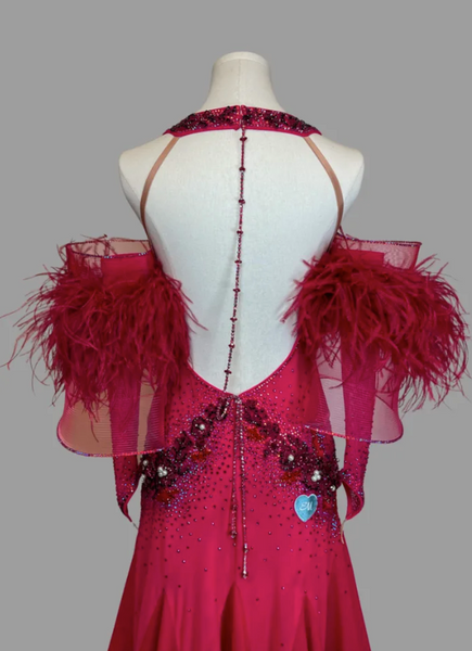 All dresses are designed and produced using the finest dance fabrics and trim by EM Couture's talented dressmakers and sourced for Dancewear For You customers at exclusive prices with worldwide delivery.

Drop us a line if you wish to have your dress produced in a different colour scheme or to enquire about the Couture Service from EM Couture and Dancewear For You to create your perfect Ballroom or Latin Dress of your dreams!.