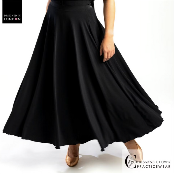 FREE AUSTRALIA-WIDE SHIPPING.&nbsp; Best price worldwide with tracking.


This classic full circle flared Ballroom skirt features a stylish roll hem finish and is made from comfortable stretch crepe, secured by an elasticated branded waistband. Its elegant flow and striking flare make it a perfect match for other items in the collection, including the Taurus Leotard and Athena Top.

Designed for the dancer who loves to shine, this skirt is all about elegance and comfort. The stretch fabric allows for ease o