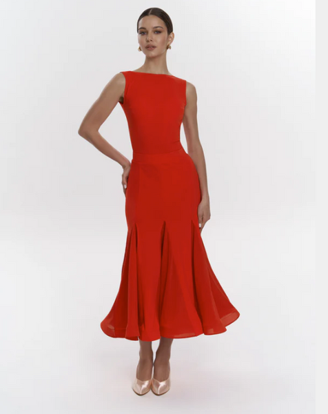 Free Australia-wide Shipping.&nbsp; Best price worldwide.

Dream skirt status. &nbsp;The silhouette you love in our signature red colour. The Rikki Skirt in passionate red is definitely a stand out every time you see it. Flattering fit, dynamic skirt and a bold scarlet tone will make you feel like a dancing queen!