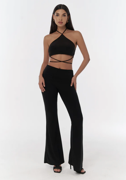Free Australian Shipping - Best price worldwide.

The Samantha Trousers redefine classic with a bold twist. The flared leg elongates your silhouette while the folded waistband adds just the right amount of edge. Designed to make you feel confident the moment you walk in.

Made of the soft and stretchy fabric
Folded waistband