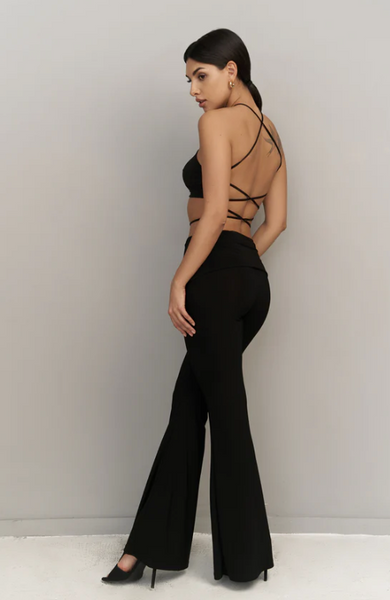 Free Australian Shipping - Best price worldwide.

The Samantha Trousers redefine classic with a bold twist. The flared leg elongates your silhouette while the folded waistband adds just the right amount of edge. Designed to make you feel confident the moment you walk in.

Made of the soft and stretchy fabric
Folded waistband
