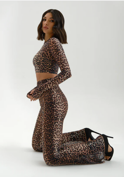 Free Australia-wide Shipping.&nbsp; Best price worldwide with tracking

Danza x Veronika Collection. Meet the Gaia Trousers in leopard print, a daring and stylish choice. Crafted to effortlessly enhance your every move, these trousers redefine comfort and allure. Embrace your wild side by pairing them with the Gaia Leopard Top for a captivating look that amplifies your unique style