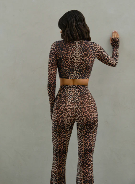 Free Australia-wide Shipping.&nbsp; Best price worldwide with tracking

Danza x Veronika Collection. Meet the Gaia Trousers in leopard print, a daring and stylish choice. Crafted to effortlessly enhance your every move, these trousers redefine comfort and allure. Embrace your wild side by pairing them with the Gaia Leopard Top for a captivating look that amplifies your unique style