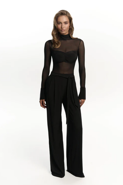 Free Australian Shipping - Best price worldwide.

Sleek, confident and undeniably elegant. The Alessia Bodysuit features a delicate refined turtleneck silhouette that frames the body with quiet sophistication. Designed to move with you, it creates a sculpted, effortless look. Perfect for the moments when you want to feel poised, mysterious and unforgettable.

Hipster bottom
Snap button closure at the hem

Made of the light and stretchy fabric
Removable cups