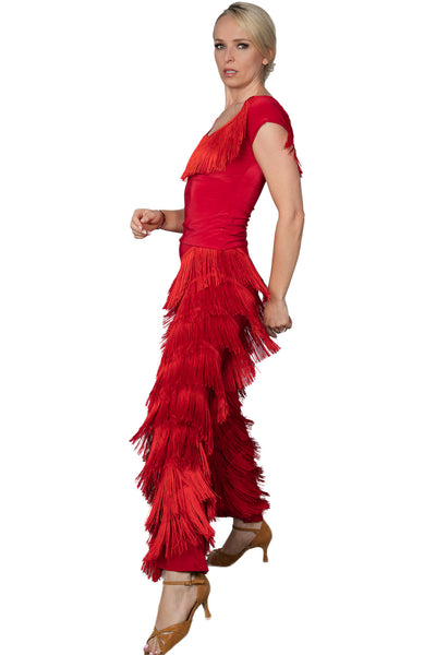 Free Australian Delivery - Best Price Delivered Worldwide.

Best Seller! P2410 Full Fringe Pants. Unleash your inner dancing diva with P2410 Full Fringe Pants! These stretchy pants are covered in 6 inches of dense fringe, amplifying your every move on the dance floor. Get ready to twirl, shimmy, and shake in style! Fabulous pants for special events, social dancing, performance and dance competitions.