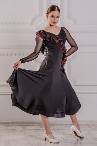 Dancebox Paloma Ballroom Dress Black