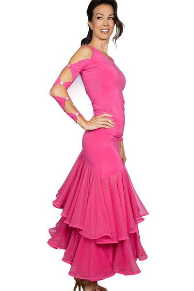 FREE AUSTRALIA-WIDE SHIPPING with tracking!&nbsp; Best price delivered to your door worldwide.

Get ready to ruffle some feathers (in the best way possible) with our S2414 Long Flamenco Skirt. Perfect for a night out or a day at the mall, this skirt will have you dancing all day long. So go ahead, twirl away in this flamenco-inspired masterpiece. Perfect for Ballroom, Paso, Latin, Flamenco, Samba &amp; Salsa Dancing practice, social events, medal exams, recreational dancesport competitions and more.