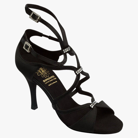 Australia-wide priority shipping is already included in the price of all Supadance Shoes.  Nothing more to pay!   Unique design available in Black or Dark Tan Satin.  The perfect, high quality dance shoe for Latin, Salsa, Kizomba, Bachata dancers.   Perfect for your next special event or performance.  Made to last.